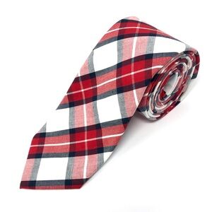 100% cotton Sondergaard Copenhagen plaid tie